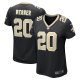 Women's New Orleans Saints Pete Werner Nike Black Game Jersey