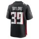 Men's Atlanta Falcons Jacob Saylors Nike  Black  Game Jersey