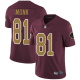 Men's Nike Washington Redskins #81 Art Monk Burgundy Red Alternate Stitched NFL Vapor Untouchable Limited Jersey