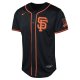 Youth San Francisco Giants Nike Black Alternate Limited Jersey