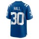 Men's Indianapolis Colts Darren Hall Nike  Royal Team Game Jersey