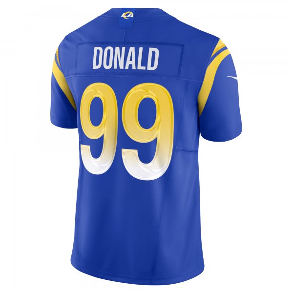 Men's Los Angeles Rams Aaron Donald Nike Royal Vapor F.U.S.E. Limited Jersey