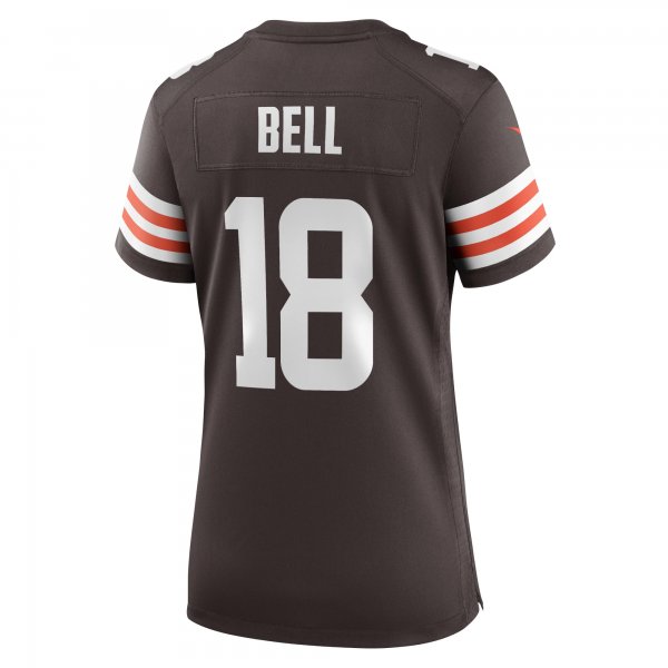 Women's Cleveland Browns David Bell Nike Brown Game Jersey