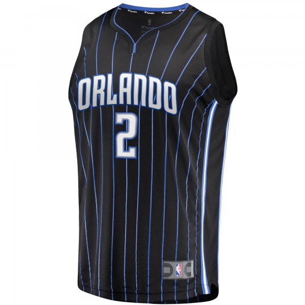 Men's Orlando Magic Caleb Houstan Fanatics Black Fast Break Replica Jersey - Icon Edition