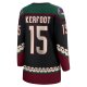 Women's Arizona Coyotes Alex Kerfoot Fanatics Black Home Breakaway Player Jersey