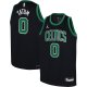 Youth Boston Celtics Jayson Tatum Jordan Brand Black Swingman Jersey - Statement Edition