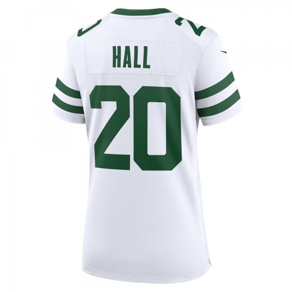 Women's New York Jets Breece Hall Nike Legacy White Game Jersey