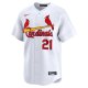 Men's St. Louis Cardinals Lars Nootbaar Nike White Home Limited Player Jersey