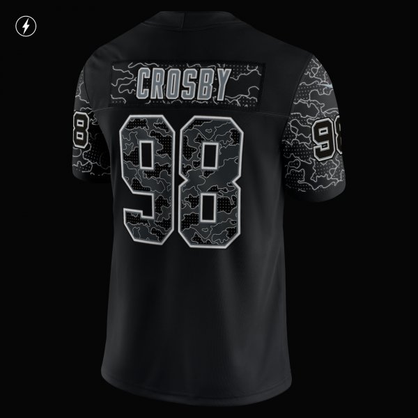 Men's Las Vegas Raiders Maxx Crosby Nike Black RFLCTV Limited Jersey