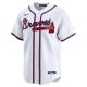 Men's Atlanta Braves Chipper Jones Nike White Home Limited Player Jersey