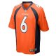 Men's Denver Broncos P.J. Locke Nike Orange Game Player Jersey