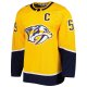 Men's Nashville Predators Roman Josi adidas Gold  Primegreen Player Jersey