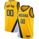 Men's Indiana Pacers Nike Yellow 2019/20 Custom Swingman Jersey - Statement Edition