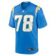 Men's Los Angeles Chargers Zack Bailey Nike Powder Blue Player Game Jersey