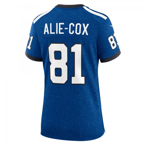 Women's Indianapolis Colts Mo Alie Cox Nike Royal Indiana Nights Alternate Game Jersey