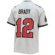 Youth Tampa Bay Buccaneers Tom Brady Nike Gray Inverted Team Game Jersey