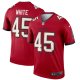 Men's Tampa Bay Buccaneers Devin White Nike Red Legend Jersey