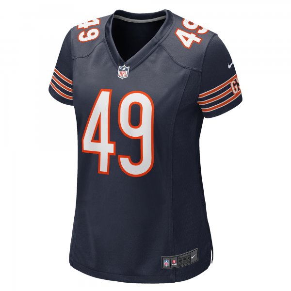 Women's Chicago Bears Tremaine Edmunds Nike Navy Game Player Jersey