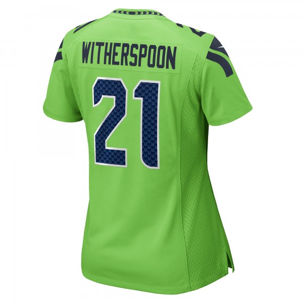 Women's Seattle Seahawks Devon Witherspoon Nike Neon Green  Game Jersey