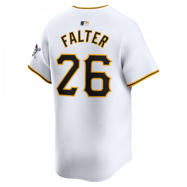 Men's Pittsburgh Pirates Bailey Falter Nike White Home Limited Player Jersey