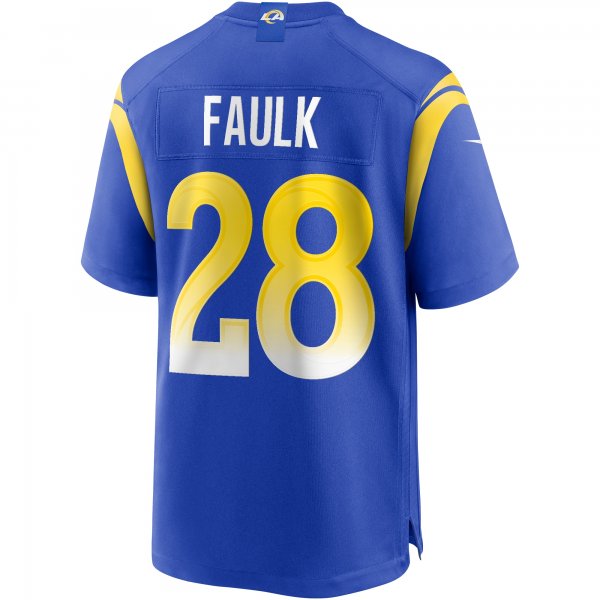 Men's Los Angeles Rams Marshall Faulk Nike Royal Game Retired Player Jersey