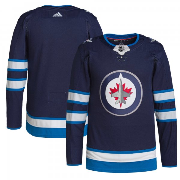 Men's Winnipeg Jets adidas Navy Home Jersey