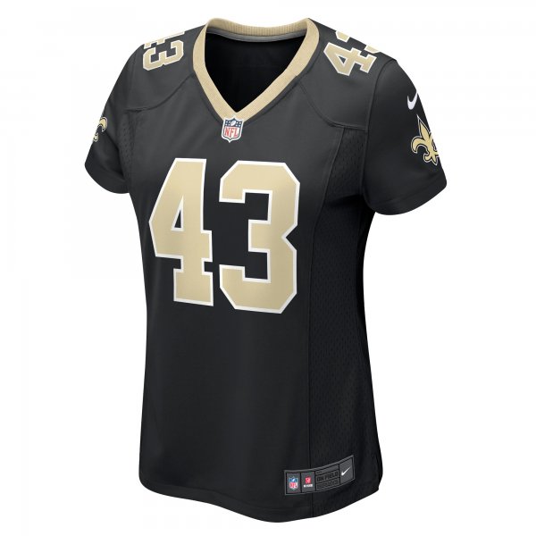 Women's New Orleans Saints Ryan Connelly Nike  Black Team Game Jersey