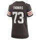 Women's Cleveland Browns Joe Thomas Nike Brown Retired Game Player Jersey