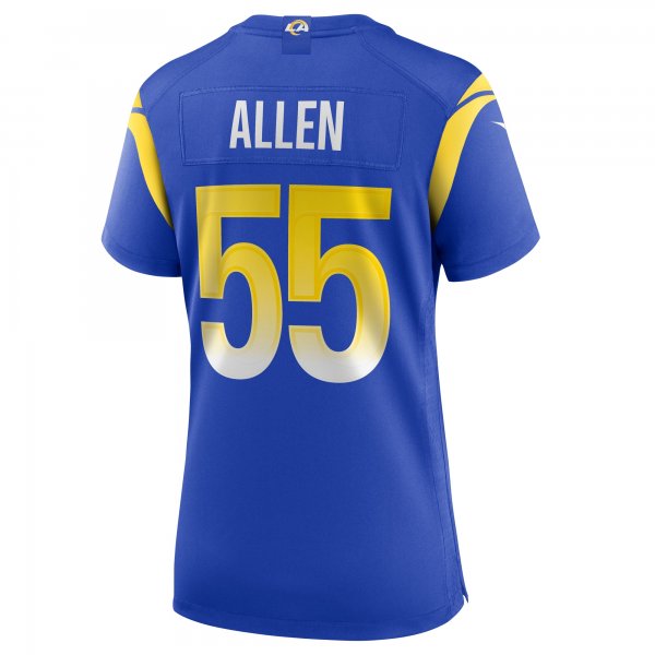 Women's Los Angeles Rams Brian Allen Nike Royal Game Jersey