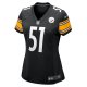 Women's Pittsburgh Steelers Nick Herbig Nike  Black  Game Jersey