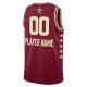 Unisex Jordan Brand Crimson 2024 NBA All-Star Game Swingman Custom Jersey