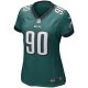 Women's Philadelphia Eagles Mike Golic Nike Midnight Green Game Retired Player Jersey