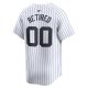 Men's New York Yankees Nike White Home Limited Pick-A-Player Retired Roster Jersey