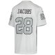 Youth Las Vegas Raiders Josh Jacobs Nike White Color Rush Game Jersey