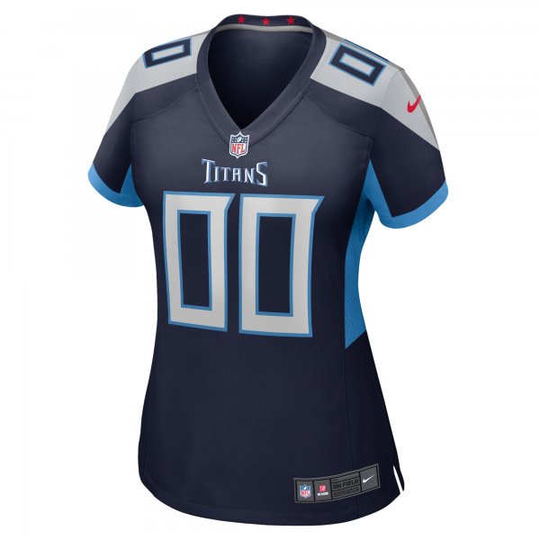 Women's Nike Navy Tennessee Titans Custom Game Jersey