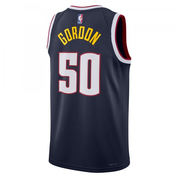 Unisex Denver Nuggets Aaron Gordon Nike Navy Swingman Replica Jersey - Icon Edition