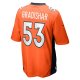 Men's Denver Broncos Randy Gradishar Nike  Orange  Retired Player Game Jersey