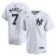 Men's New York Yankees #7 Mickey Mantle Nike White Home Limited Player Jersey