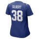 Women's New York Giants Zyon Gilbert Nike Royal Game Player Jersey