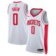 Houston Rockets Jalen Green Nike White Swingman Jersey - Association Edition