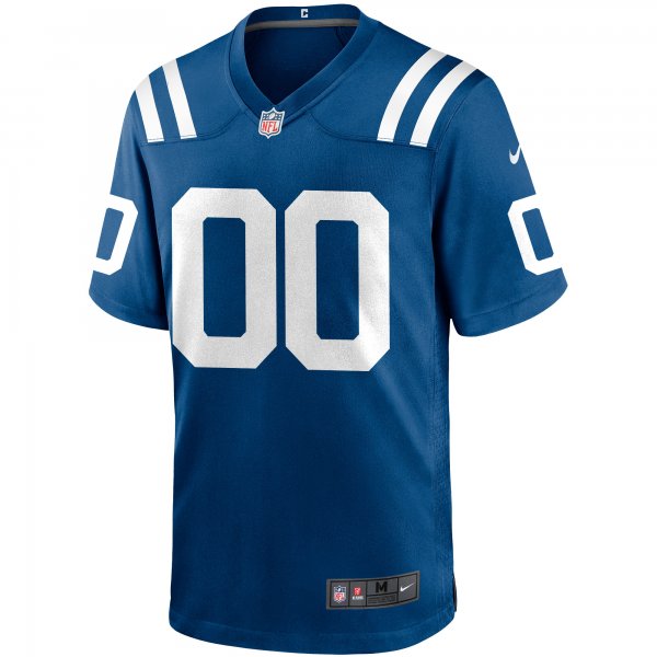 Men's Nike Indianapolis Colts Royal Custom Game Jersey