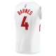 Youth Toronto Raptors Scottie Barnes Fanatics White Fast Break Player Jersey - Association Edition