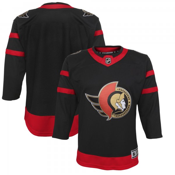 Youth Ottawa Senators Black Home Premier Jersey