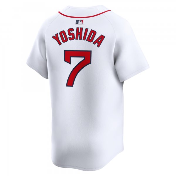 Men's Boston Red Sox Masataka Yoshida Nike White Home Limited Player Jersey