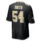 Men's New Orleans Saints Jaylon Smith Nike  Black Team Game Jersey