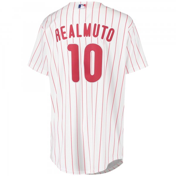 Youth Philadelphia Phillies J.T. Realmuto Nike White Alternate Replica Player Jersey