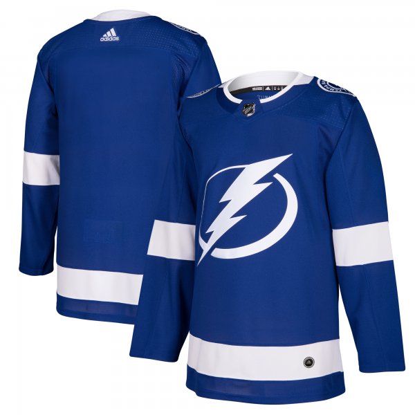 Men's Tampa Bay Lightning adidas Blue Home Blank Jersey