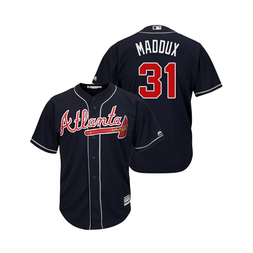 Men's Atlanta Braves Greg Maddux Official Alternate 2019 Cool Base MLB Jersey