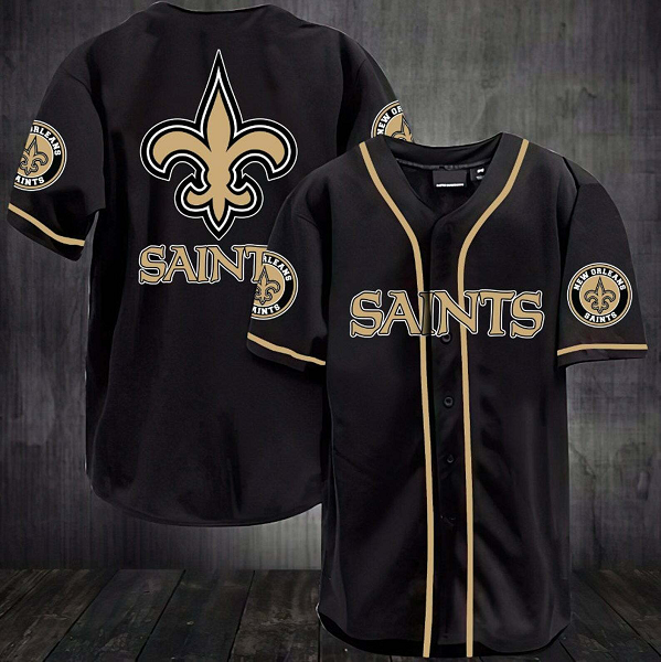 New Orleans Saints NFL 3D Digital Printed Fashion Baseball Legend Jersey