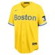 Men's Boston Red Sox J.D. Martinez Nike Gold City Connect Replica Player Jersey